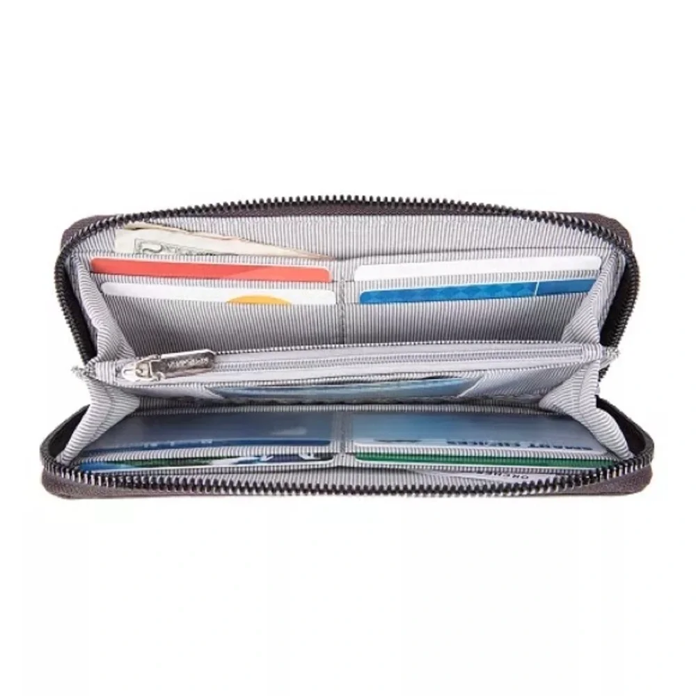 Travelon RFID Blocking Zip Wallet bag